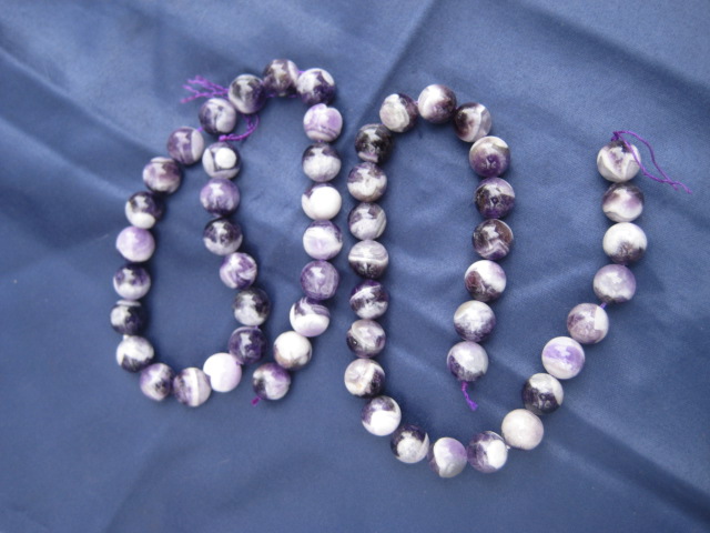 Amethyst Beads protection, purification, release of addiction and Divine communication 3347